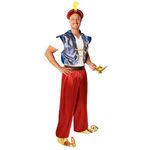 Amscan 9916788 - Adults World Book Day Aladdin Men's Fancy Dress Costume with Headpiece Size: Medium