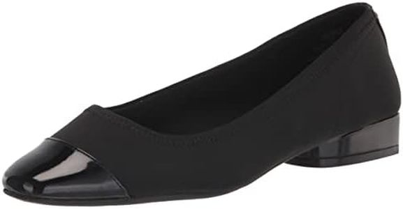 ANNE KLEIN Women's Carlie Pump, Black, 9