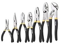 HURRICANE 7 Pieces Pliers Set, 8 in