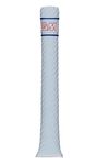 Gunn & Moore GM Cricket Bat Grip | Fuze | Premium Rubber | Suitable for Virtually All Bats | Full Size - 12 Inches | 1 Grip | Mana White, Blue & Red