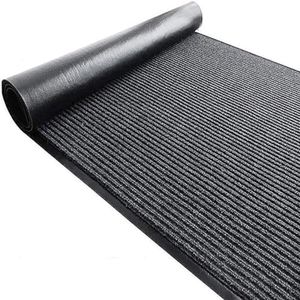 TANYOYO 3' X 10' Commercial Grade Door Floor Mat Brush Step Entrance Mat Vinyl Backed Utility Doormat Heavy Duty Floor Rugs Commercial Outdoor Carpet Indoor Entrance Mat