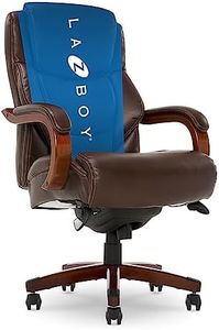 La-Z-Boy Delano Big & Tall Executive Bonded Leather Office Chair - Chestnut (Brown)