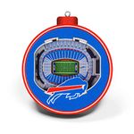 YouTheFan NFL Buffalo Bills 3D StadiumView Ornament - New Era Field