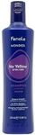 Fanola Wonder No Yellow Shampoo | Colour Depositing Vegan Purple Shampoo for Blonde, Silver, Gray, and Highlighted Hair | Remove Yellow Tones & Brassiness from Bleached Hair (350 mL)