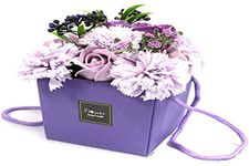 Soap Flower Bouquet - Lavender