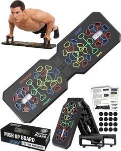 HAVENITY Push Up Board Fitness, Foldable 20 in 1 Push Up Bar at Home Gym, Multi-Functional Pushup Stands for Chest Muscle Exercise, Pushup Stands for Strength Training Portable Exercise Equipment for Men & Women
