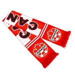 National Soccer Scarf, Canada Soccer Scarf, 2022 Qatar World Cup Soccer Kit with Canada Flag Tattoo Stickers for Soccer Fans Party Souvenirs Football Party Supplies Canada Day Canada Theme Party