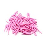 CUESOUL Touch-Point Soft Tips Dart Point 2BA Standard Screw Thread,Soft Tip Point Pink Durable Use