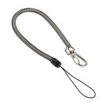 Pacific Handy Cutter CL36 Clip-On Coil Lanyard, for Utility Knives, Safety Cutters, and Hand Tools, Extends to 48 Inches, Safe Tool Retention