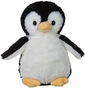 Apricot Lamb Penguin Plush Toy Stuffed Animal Perfect for Girls Boys (Black Penguin, 8 inches)