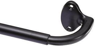 Amazon Basics Room Darkening Curtain Rod - 28" to 48", Black - 244242-038-A60