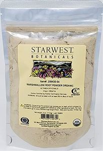 Marshmallow Root Pwd Organic - Althaea officinalis, 4 Oz,(Starwest Botanicals)