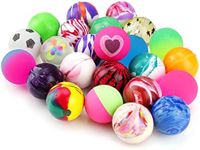 Pllieay 24 Pieces Jet Bouncy Balls 