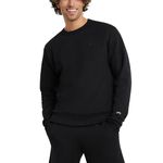 Champion Men's Powerblend Pullover Sweatshirt, Black, Small