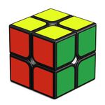 ROXENDA Speed Cube, Original Speed Cube Super-Durable Sticker with Vivid Colors (2x2x2)