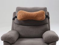 VCOMSOFT XL Camel Recliner Headrest Pillow, Head Pillow for Recliner Chair, Head Pillow for Sofa, Recliner Neck Pillows, Recliner Neck Pillow, Bone Neck Pillow, Couch Neck Pillow