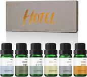 Fragrance Oil, MitFlor Hotel Collection Diffuser Oil for Home, Soap & Candle Making Scents, Aromatherapy Essential Oils Gift Set 6x10ml, Lemon & Thyme, Citrus Amber, White Tea and More