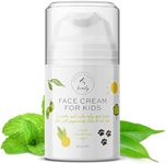 Gentle Face Cream Moisturizer for Kids and Preteens – Nourishing and Calming for All Skin Types – Natural ingredients - Hyaluronic Acid and Vitamin E - Face Cream for Kids and Teens - Made in UK