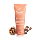 VauriiC Coffee & Walnut De Tan Face Scrub 100 gm | For Exfoliation | Reduces Dead Skin, Blackhead & Whitehead | Give Glowing Skin & Controls Excess Oil | With Coffee, Walnut & Mango Butter | 100% Vegan | Paraben & Sulphate Free | for Men & Women | All Skin Types