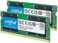 Crucial RAM 32GB Kit (2x16GB) DDR4 3200MHz CL22 (or 2933MHz or 2666MHz) Laptop Memory CT2K16G4SFRA32A