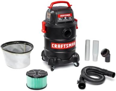 CRAFTSMAN CMXEVBE17050 5 Gallon 7.8 Amp Ash and Grilling Vacuum