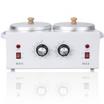 Double Wax Warmer Professional Electric Wax Heater Set with Adjustable Temperature Set