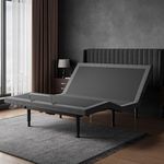 Queen Size Adjustable Bed Frame - Elderly & Senior Friendly, Zero Gravity, Head/Foot Adjustment, Enhanced Comfort, 900lbs Capacity