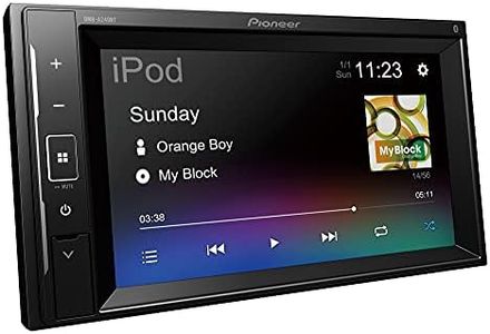 Pioneer DMH-A240BT Mechafree 6.2” Touchscreen Multimedia Player with Smartphone Mirroring, Bluetooth, 13-Band GEQ, Advanced Audio Features and Premium Audio Quality, Black