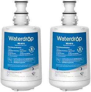 Waterdrop F-201R Water Filter Cartridge, NSF/ANSI 42 Certified, Replacement for F-201R Water Filter Cartridge for Hot Water Dispenser, pack of 2, Model No. WD-W10
