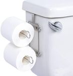 ESYLIFE Over The Tank 2 Roll Toilet Bath Tissue Holder Chrome Finish