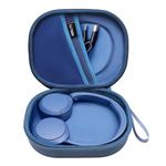 L LTGEM Carrying Case for Sony WH-CH520N, WH-CH510 Headphone - Hard Storage Bag (Case Only) - Blue