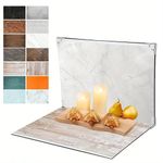 Food Photography Photo Backdrops Board Kit: 7PCS 14Patterns Small Product Background Table Top Kit - Flat Lay Props for Jewelry Cosmetic Makeup.(16x11.5in)