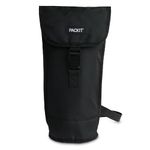 PackIt Freezable Wine, Black Bag, Large