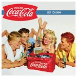 TF PUBLISHING 2025 Coca-Cola: Vintage Nostalgia Wall Calendar | Large Grids for Appointments and Scheduling | Vertical Monthly Wall Calendar 2025 | Premium Matte Paper | 12"x12"