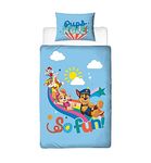 Paw Patrol Single Duvet Cover Officially Licensed | I'm Cool Design with Matching Pillowcase, Polycotton, Blue