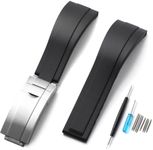 Sight Focus 22mm Rubber Watch Band 