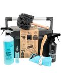 Peaty's Complete Bicycle Cleaning Kit - Full Bike Cleaner Essentials: Brushes, Foam Cleaner, Degreaser, Chain Lube, Bamboo Cloth, Heavy Duty Toolbox - MTB, E-Bikes, Road, Gravel - Ultimate Bike Care