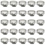 25 Pack Stainless Steel Hose Clamps