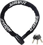 SenluKit Bicycle Lock Security Level Very High Level 5, Bicycle Lock with Key, Anti-Theft Bicycle Lock