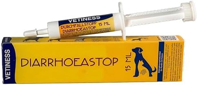 vetiness Pâte Anti-diarrhée 15 ML | Probiotiques Chien & Chat pour diarrhée aigüe - Smectite & Charbon Actif - Santé intestinale
