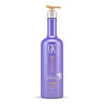 GK Hair Global Keratin Silver Bombshell Purple Shampoo 710ml For Blonde Platinum Ash Silver & Gray Hair Moisturizes Dry & Damaged Removes Yellow Brassy Tones