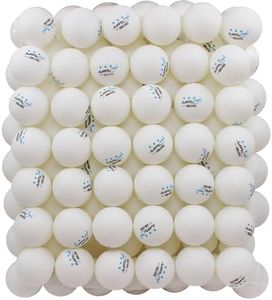 MAPOL 100 Pack White 3-Star Table Tennis Balls Advanced Training Ping Pong Ball