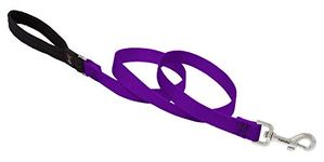 Lupine Dog Lead, 3/4-Inch, 4-Foot, Purple