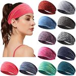 Jesries Women's Workout Headbands N