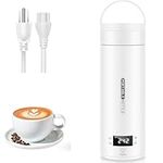 Portable Electric Kettle, Electric Travel Kettle With 4 Smart Tempe Preset, Mini Tea Kettle Leakproof Coffee Kettle with Clean Brush and Auto Shut-Off