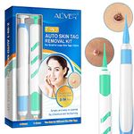 Skin - Tag - Removal, 2 Size Auto - Remover - Pen Kit, Effective Painless & Easy & Safe for Micro to Large Skin Wart and Mole(1-9mm) Safe for Most Body & Face with 60 Micro and Regular Skin Tag Bands