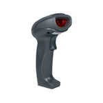 iBall 2D-S209 Wired 2D USB Barcode Scanner Handheld QR Code Scanner 1D Barcode Reader for Shop, Library, Express Company, Retail Store, Warehouse, Supermarket, Convenience Store,Dark Grey