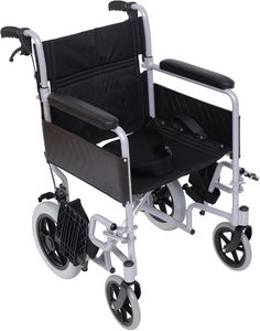 Angel Mobility Lightweight Folding Transit Wheelchair – 11kg Aluminum