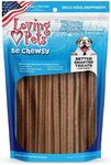 Loving Pets - Be Chewsy Bully Stick Alternative Dog Treat for Small, Medium & Large Dogs (20 Pack of 10 Sticks)