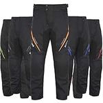 All Season Motorcycle Pant for Men Motorbike Riding Overpants (Waist 30"-32" Inseam 32", Orange)